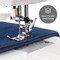 FEIYUE FYe320 Full Size Sewing Machine with Foot Pedal, Speed Control, Heavy Duty & Portable, LCD Display, 25 Built-in Stitches, 6 Bobbins & 5 Included Sewing Feet